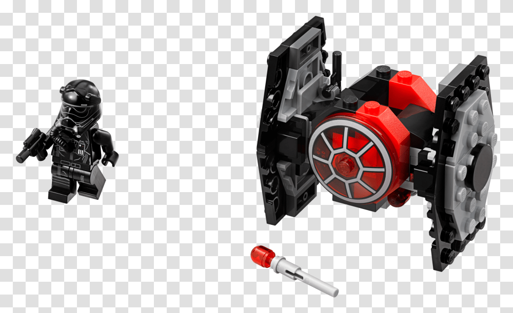 Tie Fighters Star Wars Lego Tie Pilot, Machine, Toy, Motor, Helmet Transparent Png