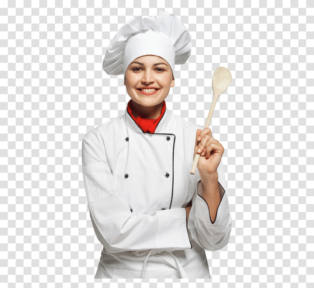 Tiffin Service In Mohali Chef, Spoon, Cutlery, Person, Human Transparent Png