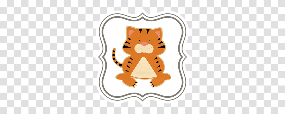 Tiger Tool, Label, Animal Transparent Png