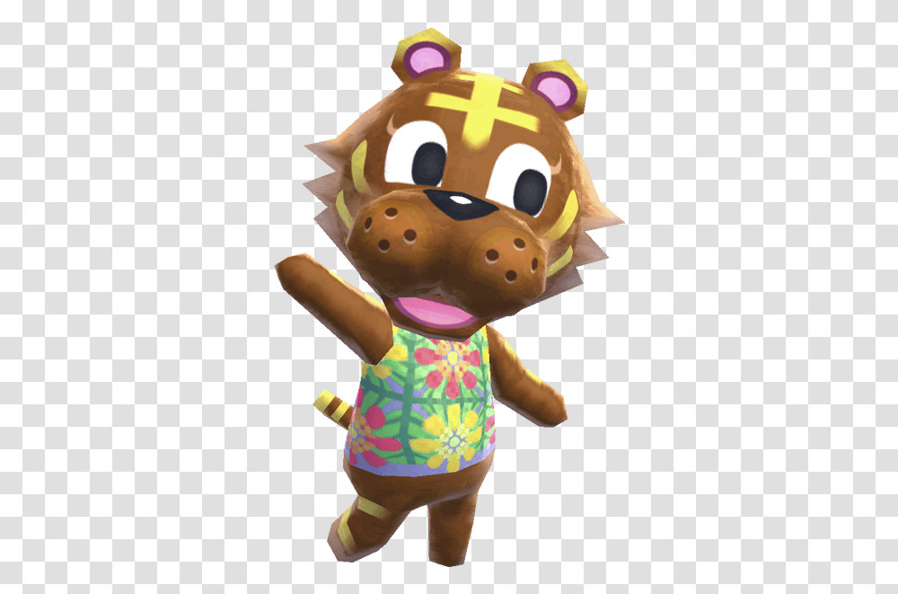 Tiger Animal Crossing Wiki Guide Ign Animal Crossing New Leaf Tiger, Toy, Mascot, Person, Human Transparent Png