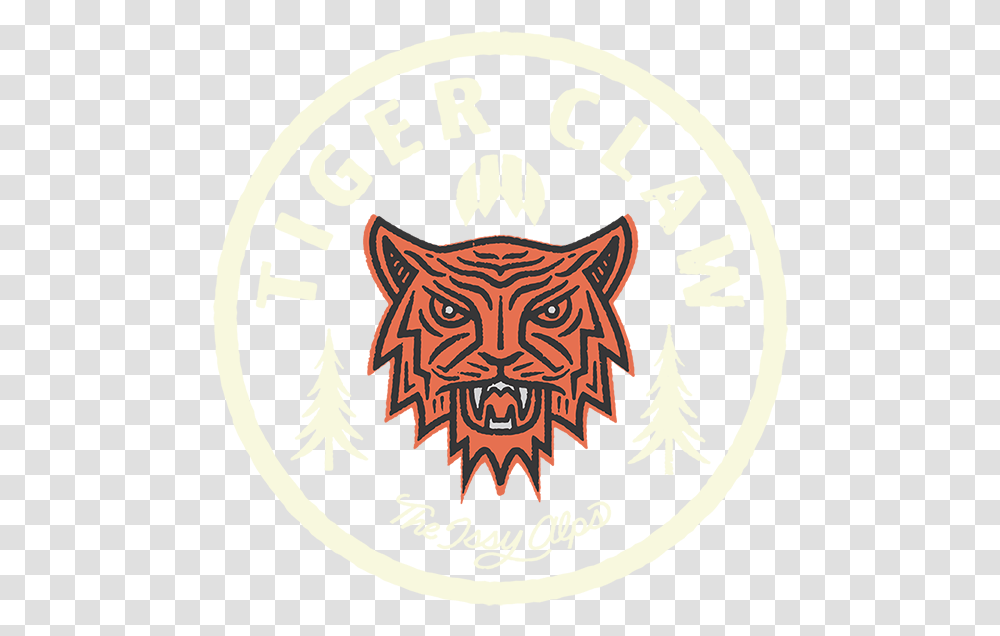 Tiger Claw Emblem, Logo, Symbol, Trademark, Badge Transparent Png