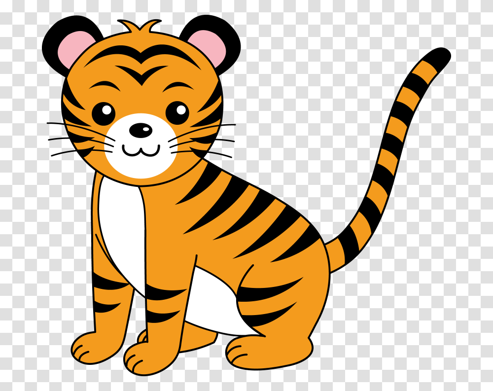 Tiger Clip Art, Mammal, Animal, Cat, Pet Transparent Png