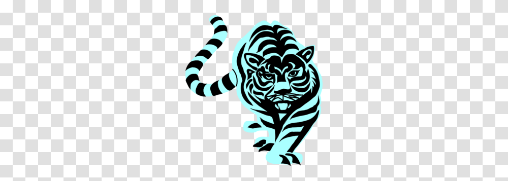 Tiger Clip Art, Stencil, Animal, Mammal Transparent Png