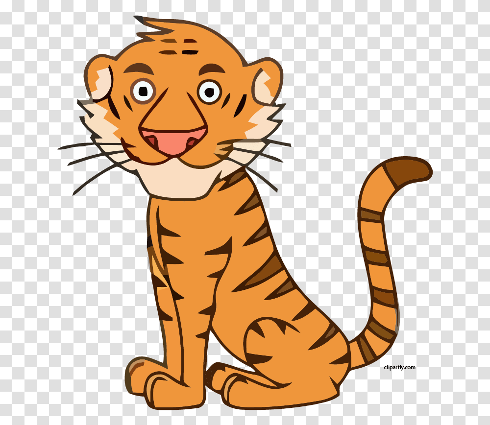 Tiger Clipart Animated Images Of Animals Animated Tiger Gif, Mammal, Reptile, Cobra, Snake Transparent Png