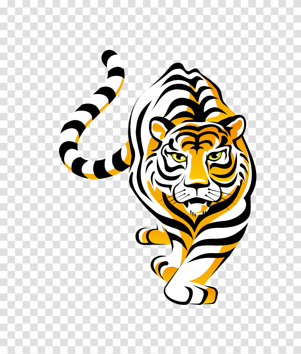 Tiger Clipart Cooking, Animal, Mammal, Snake, Reptile Transparent Png