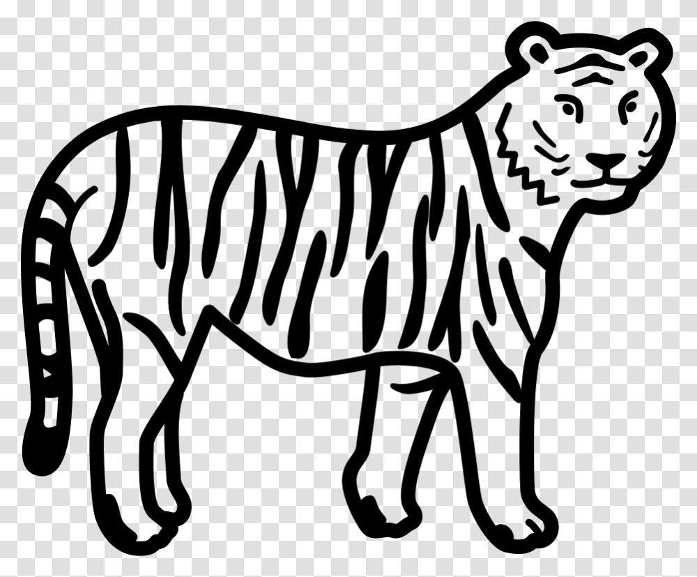 Tiger Clipart, Gray, World Of Warcraft Transparent Png
