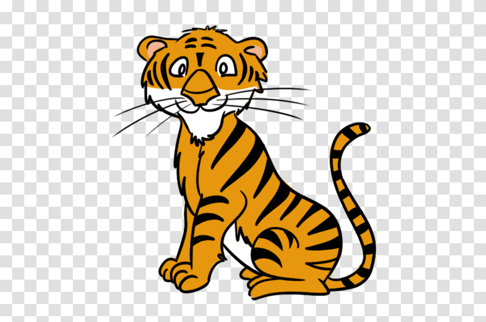 Tiger Clipart Tiger Clip Art Images, Mammal, Animal, Wildlife, Cat Transparent Png