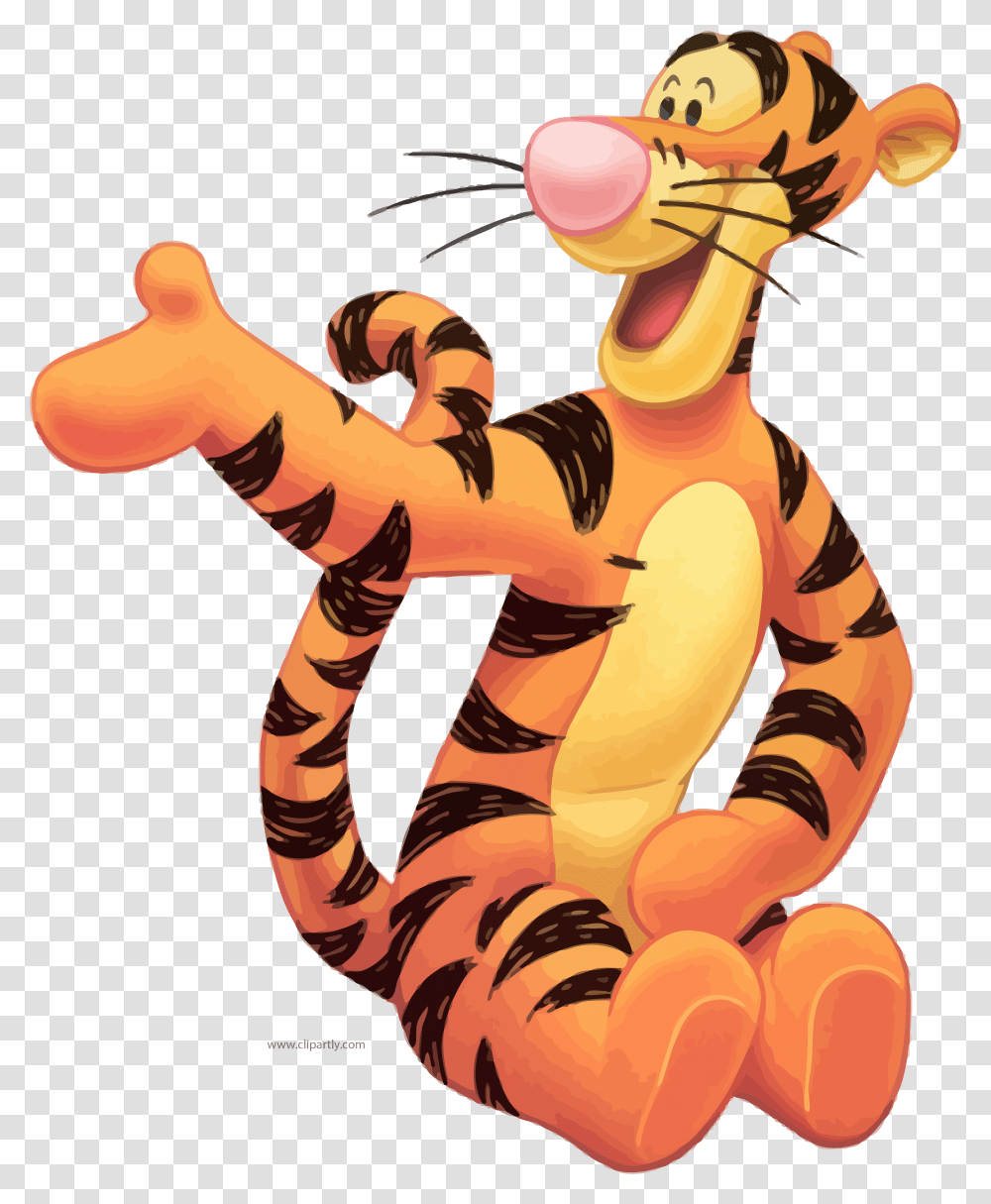 Tiger Clipart Winnie The Pooh Tigger, Person, Human, Hook, Claw Transparent Png
