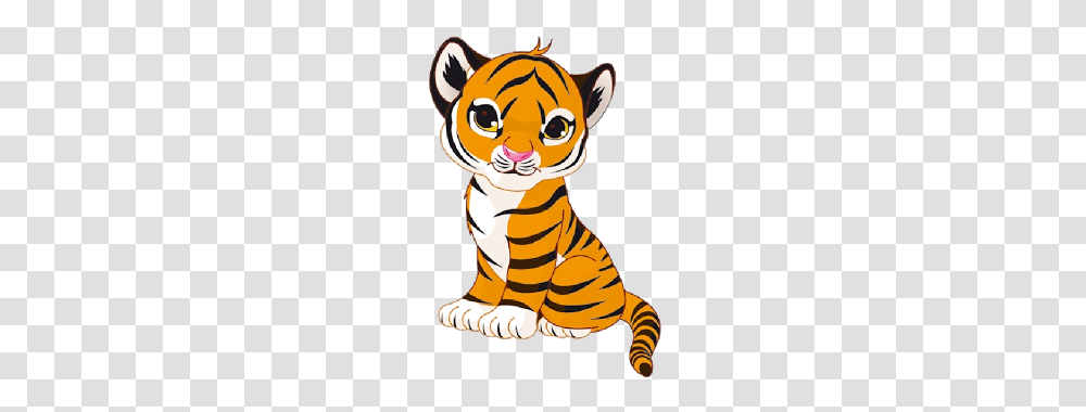 Tiger Cub Clipart, Mammal, Animal, Wildlife, Pet Transparent Png