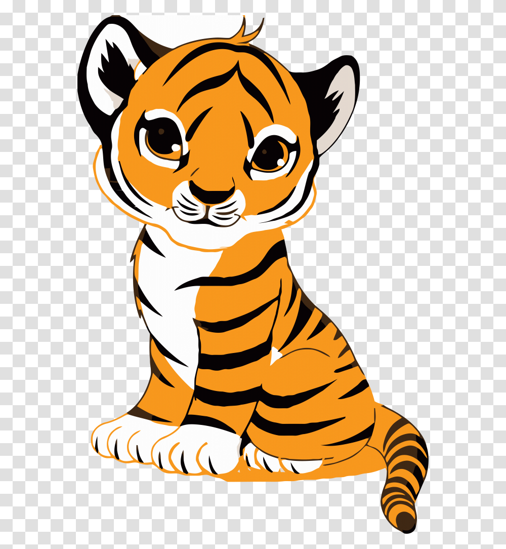 Tiger Face Clip Art Royalty Free Tiger Illustration, Animal, Mammal, Wildlife, Cat Transparent Png