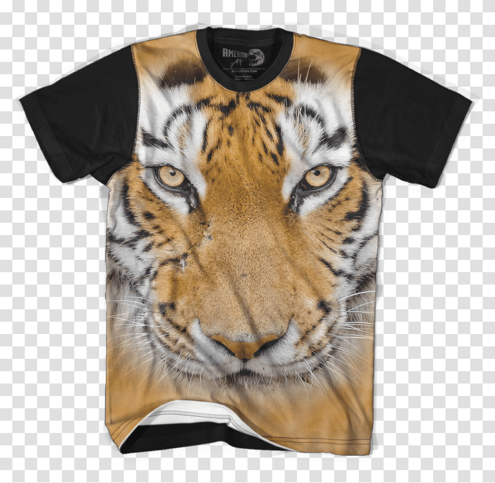 Tiger Face Tiger Face Trump Riding Eagle Shirt, Apparel, T-Shirt, Wildlife Transparent Png