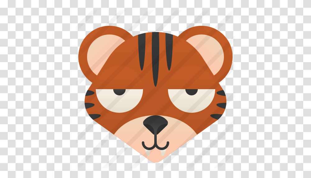 Tiger Free Animals Icons Cartoon, Pumpkin, Vegetable, Plant, Food Transparent Png
