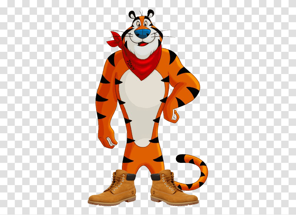 Tiger From Frosted Flakes, Shoe, Costume, Sleeve Transparent Png