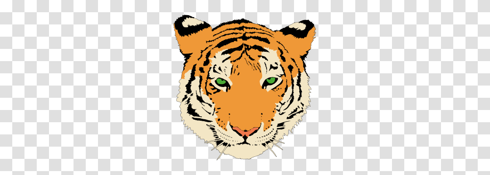 Tiger Head Clip Art, Wildlife, Mammal, Animal, Pattern Transparent Png