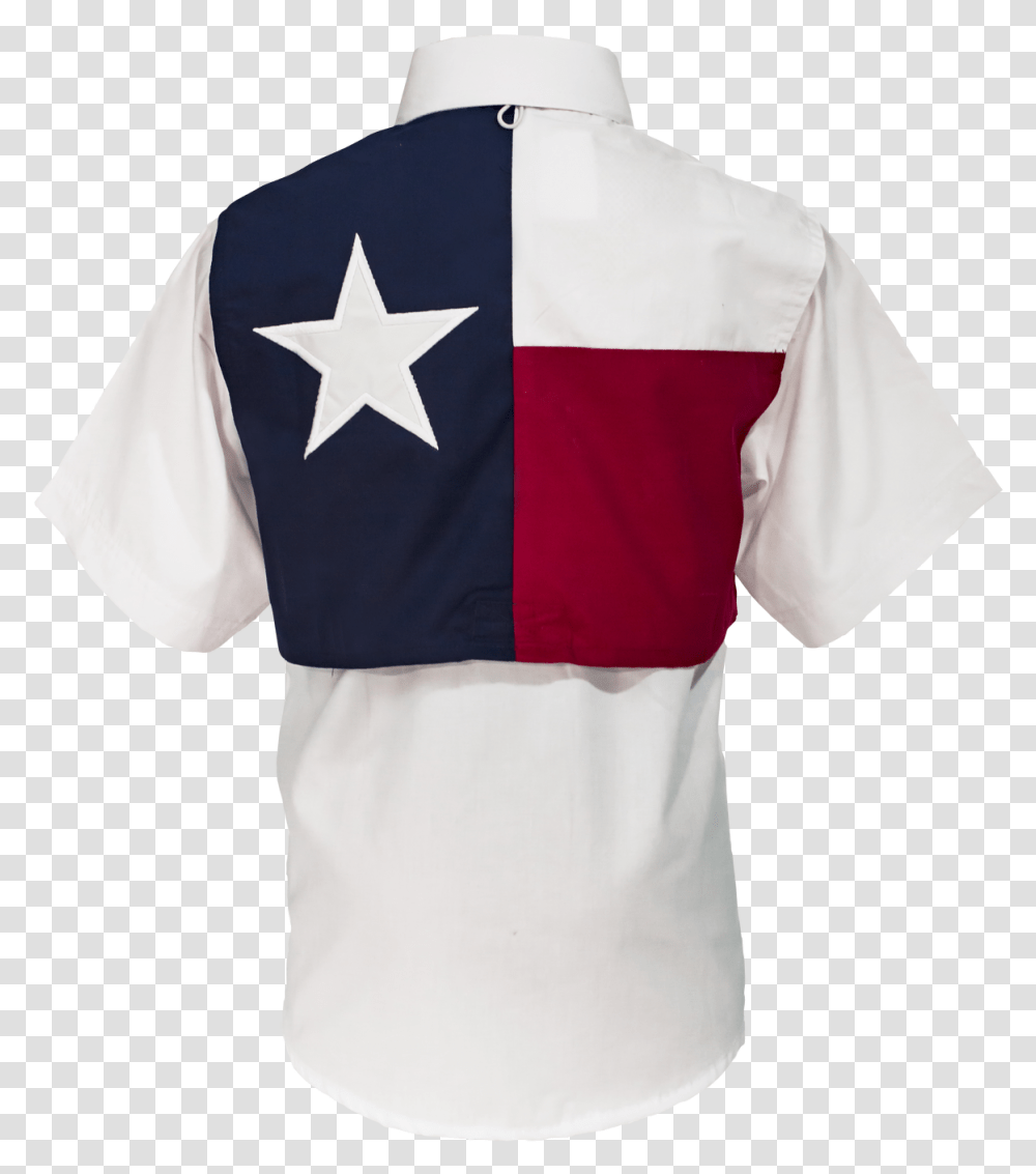 Tiger Hill Childrens Texas Flag Fishing Shirt Short Sleeves Polo Shirt, Clothing, Person, Long Sleeve, Symbol Transparent Png