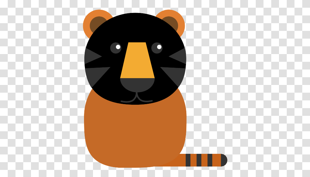 Tiger Icon Cartoon, Animal, Mammal, Bird, Penguin Transparent Png