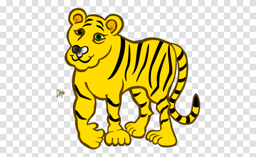 Tiger Icons Colour Clip Art Tiger, Wildlife, Mammal, Animal Transparent Png