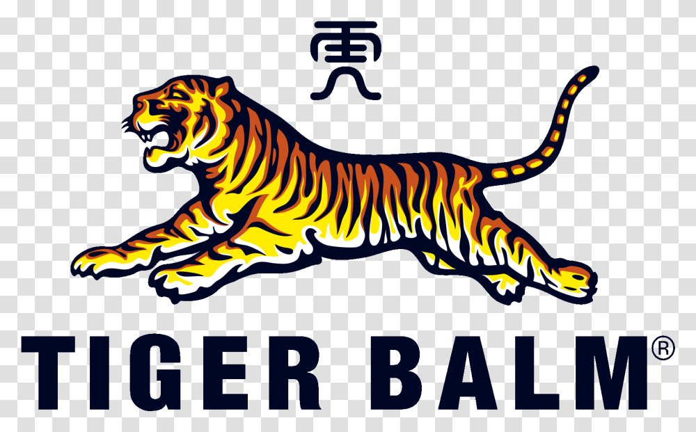 Tiger Logo Logo Tiger Balm, Animal, Amphibian, Wildlife, Gecko Transparent Png