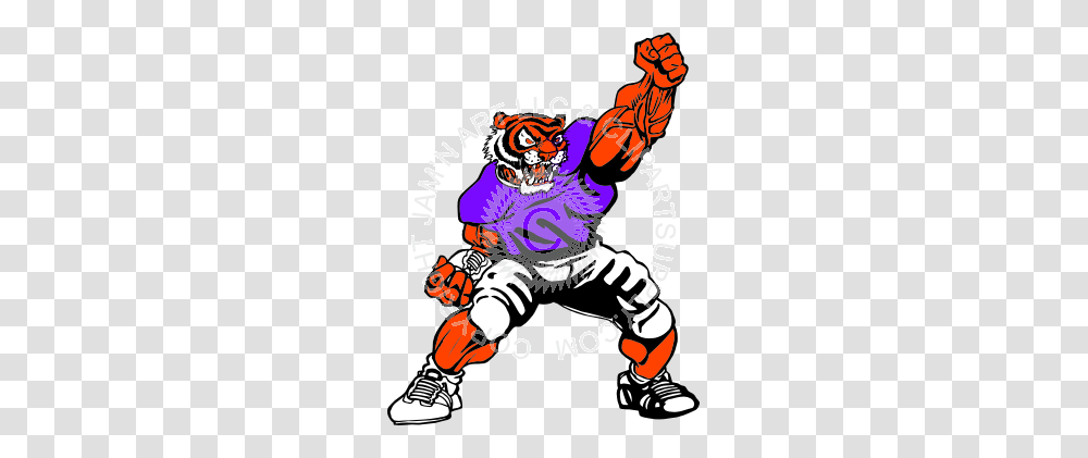 Tiger Mascot Head, Person, Human, Astronaut, Costume Transparent Png