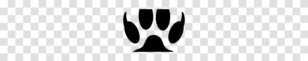 Tiger Paw Clipart Tiger Paw Clip Art, Gray, World Of Warcraft Transparent Png