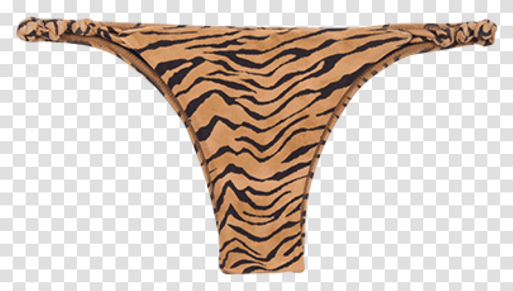 Tiger Rope Bottom Tanga Biquni Animal Print, Lingerie, Underwear, Apparel Transparent Png