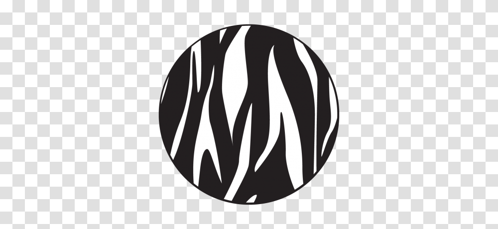 Tiger Stripes Gobo Projected Image, Logo, Plant, Hand Transparent Png