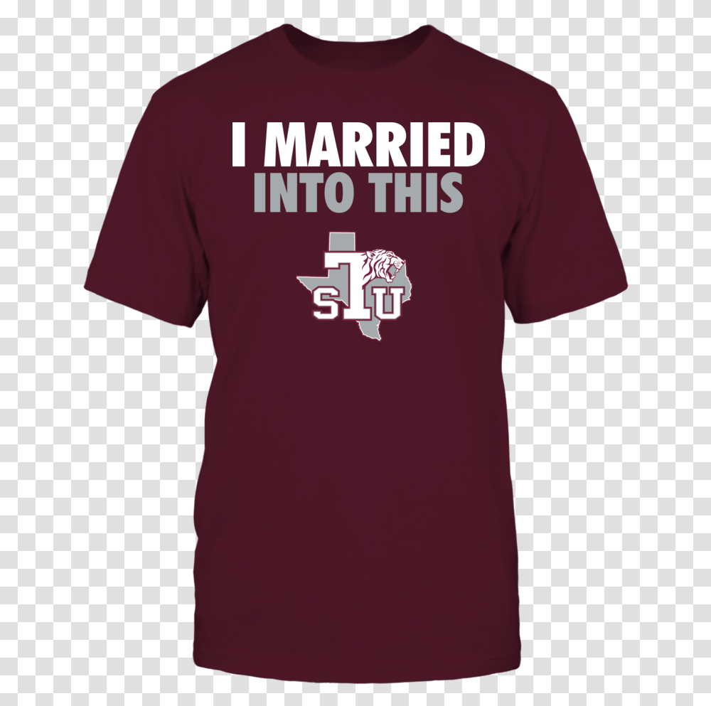Tiger T Shirt Married Into This Uva, Clothing, Apparel, T-Shirt, Sleeve Transparent Png