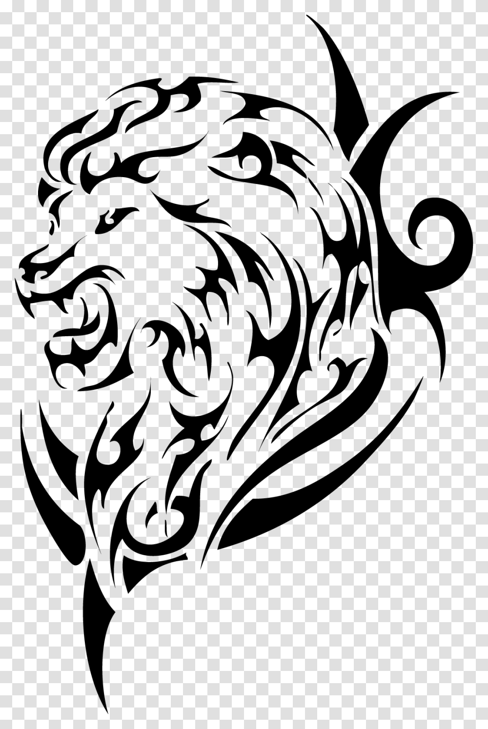 Tiger Tattoos Background, Gray, World Of Warcraft Transparent Png