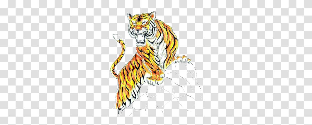 Tiger Tattoos Clipart Golf, Wildlife, Mammal, Animal, Fox Transparent Png