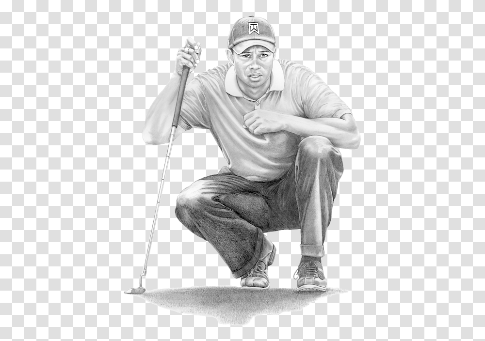 Tiger Woods, Person, Performer, Portrait, Face Transparent Png