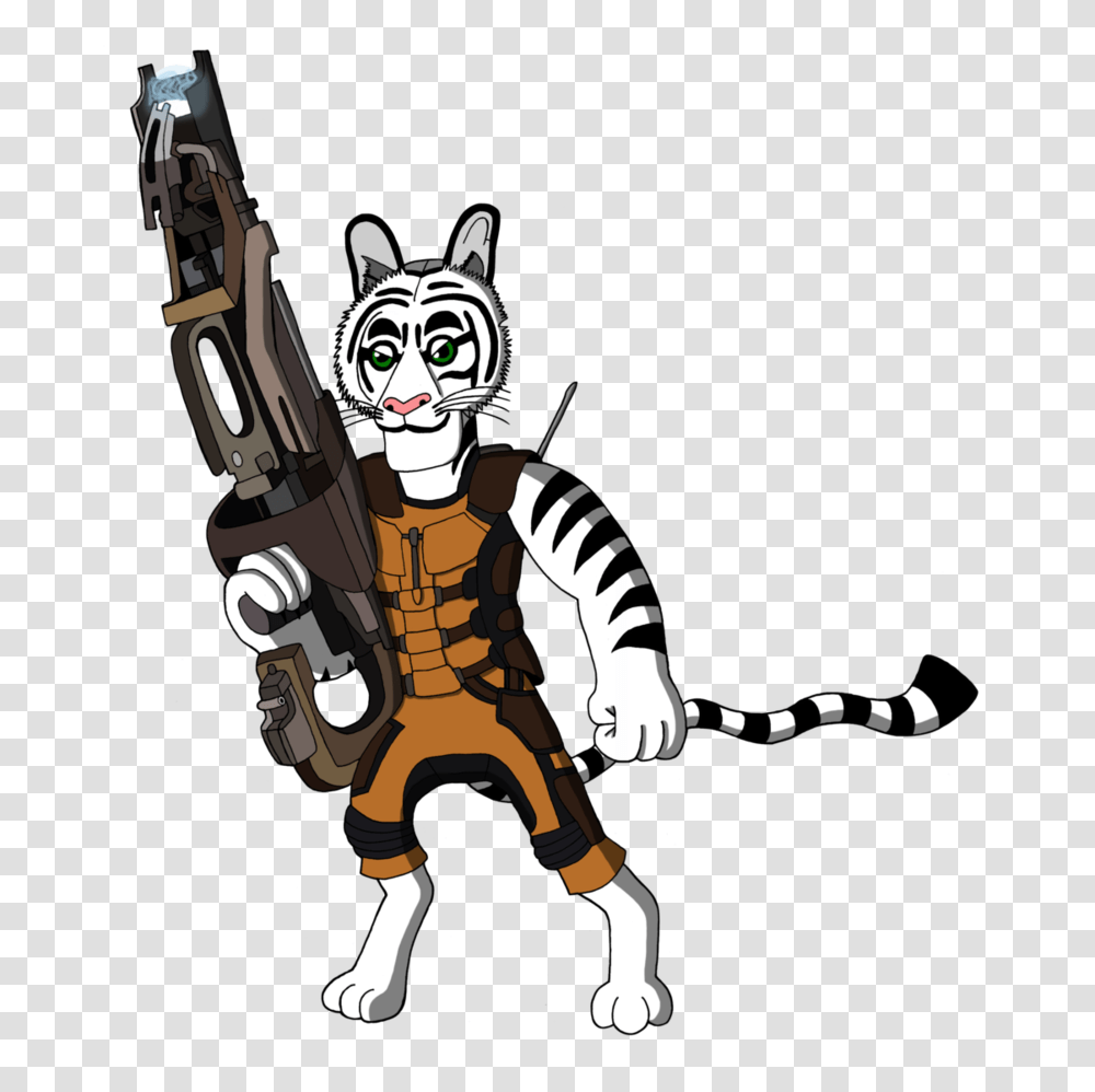 Tigerman As Rocket Raccoon, Costume, Person, Human, Ninja Transparent Png