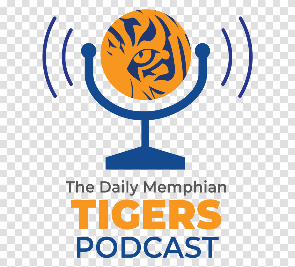 Tigers Podcast Logo Final Graphic Design, Poster, Advertisement, Trademark Transparent Png