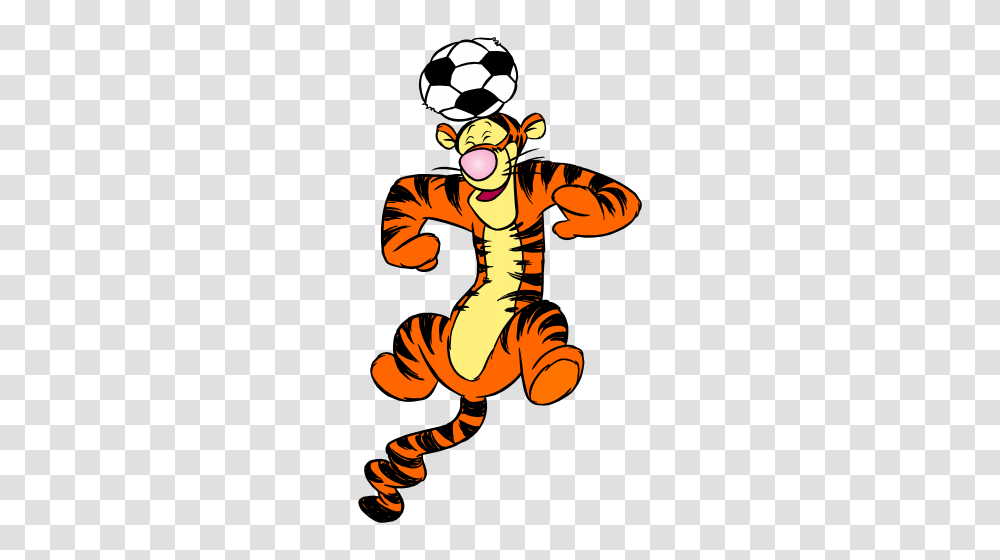 Tigger And Football Clip Art, Person, Performer, Animal, Costume Transparent Png