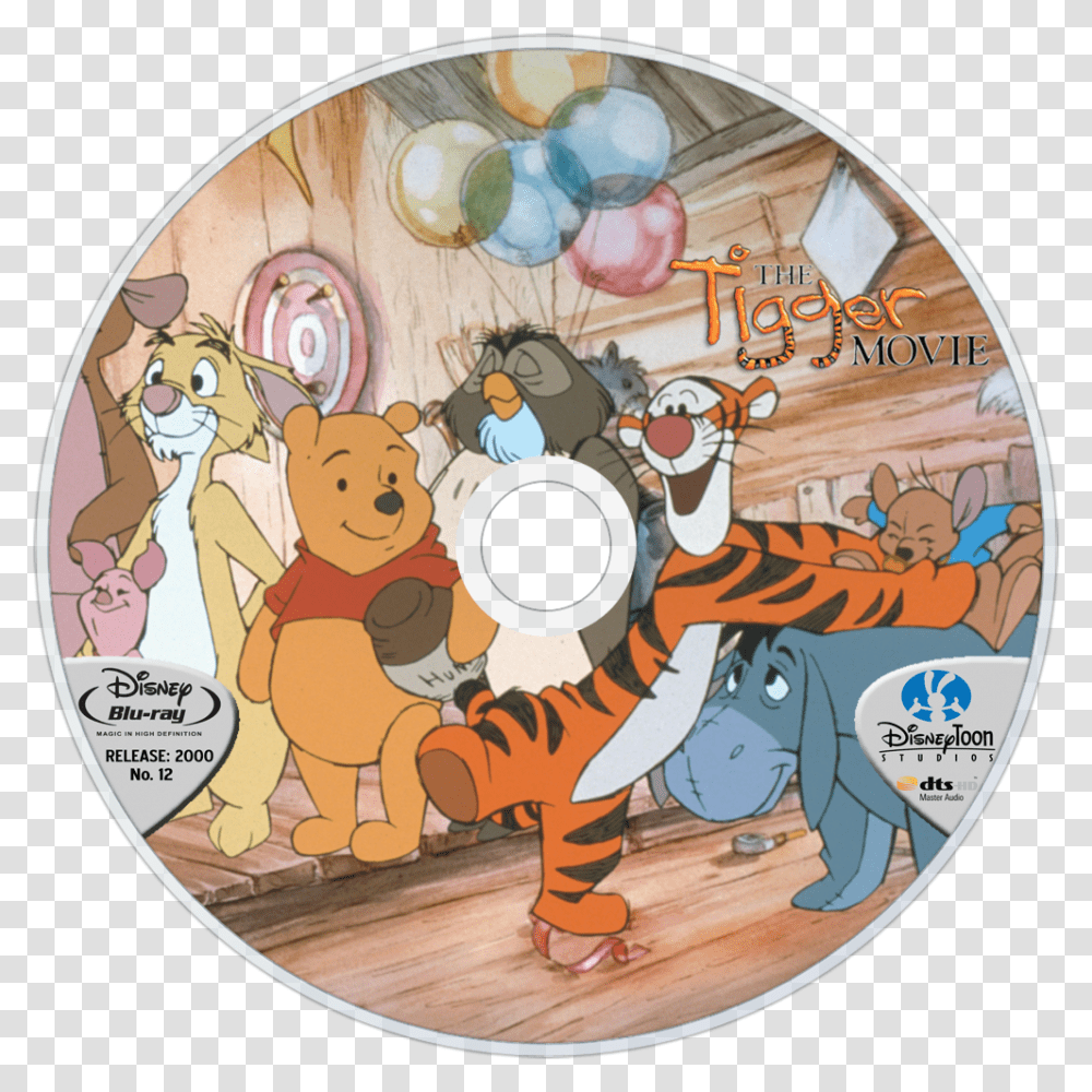 Tigger, Disk, Dvd Transparent Png