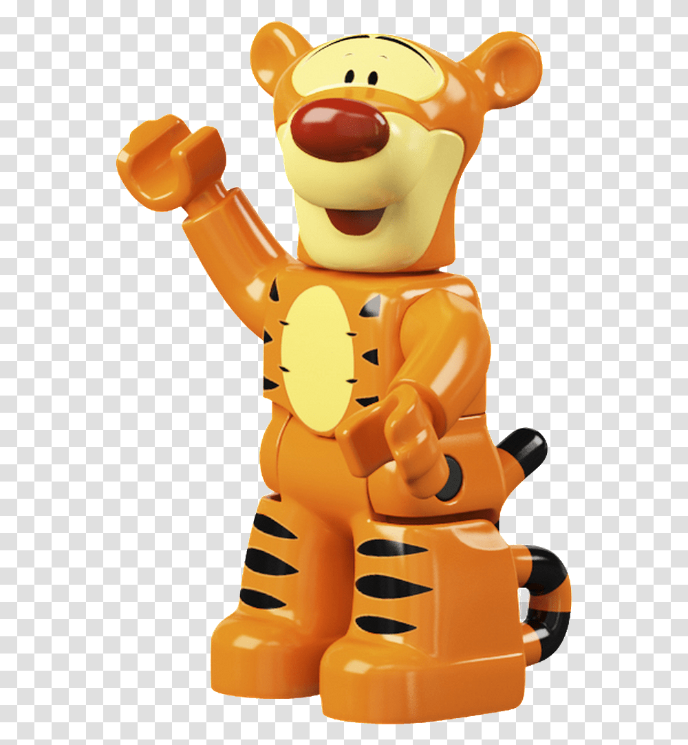 Tigger Free Download Lego Minifigure Winnie The Pooh, Toy, Nutcracker, Robot, Inflatable Transparent Png