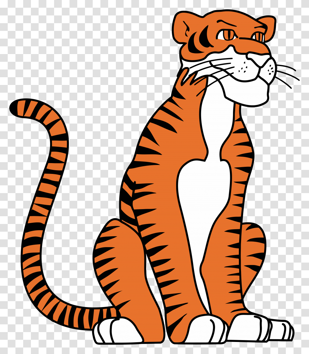 Tigger Waiting Clipart Image Download, Mammal, Animal, Wildlife, Tiger Transparent Png