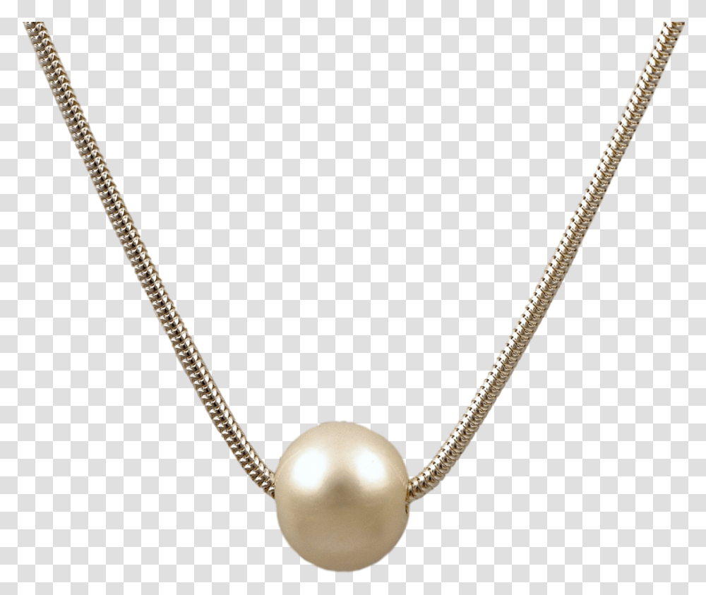 Tightrope Pearl Single Pearl Necklace Pearl, Accessories, Accessory, Jewelry, Pendant Transparent Png