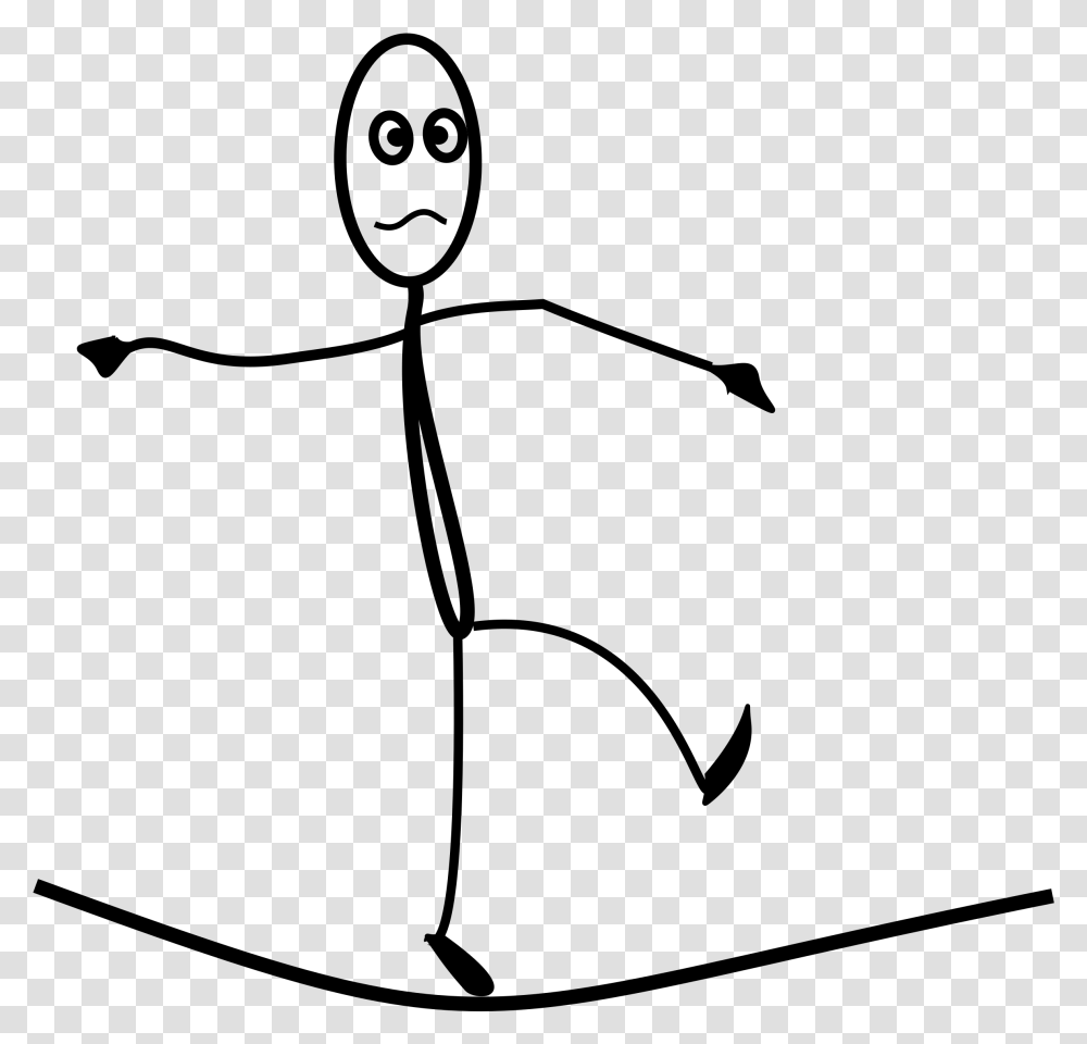 Tightrope Walker Clipart, Gray, World Of Warcraft Transparent Png