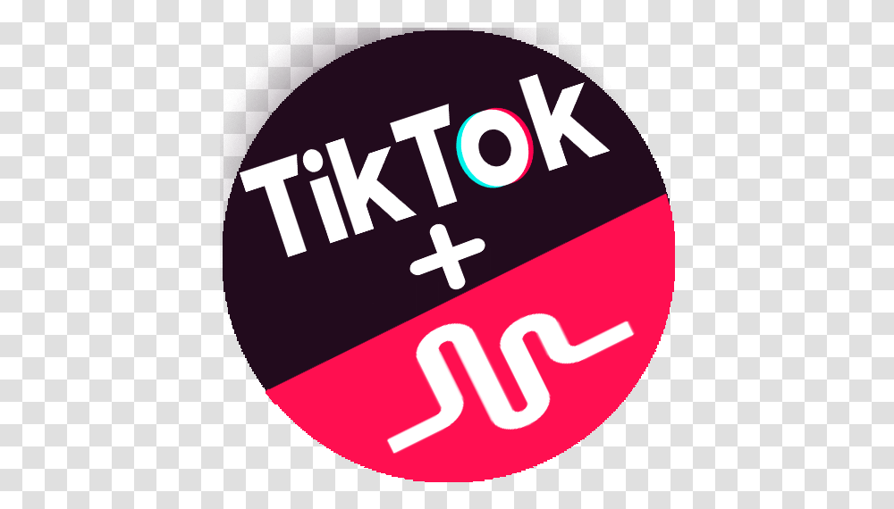 Tik Tok Musically Tik Tok And Musically Logo, Symbol, Trademark, Hand, Text Transparent Png