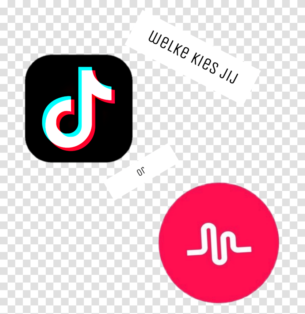 Tik Tok Or Musically Tic Tok Logo Face Number Transparent Png Pngset Com