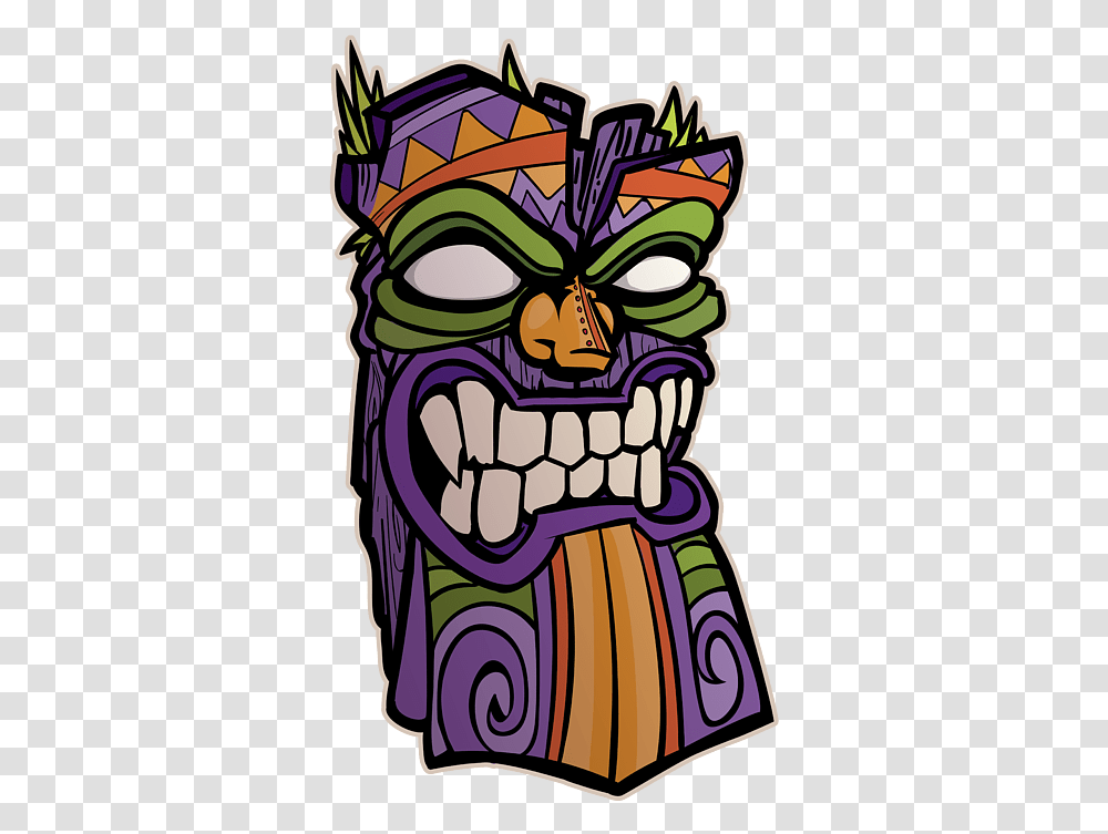 Tiki Mask, Architecture, Building, Pillar, Column Transparent Png