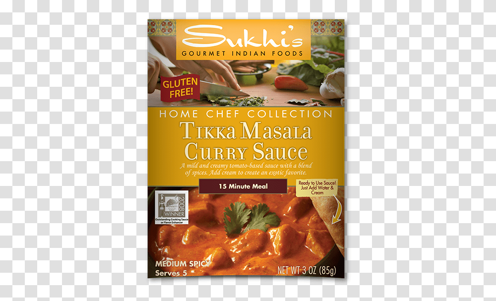 Tikka Masala Curry Sauce Sukhis Tikka Masala Sauce, Flyer, Poster, Paper, Advertisement Transparent Png