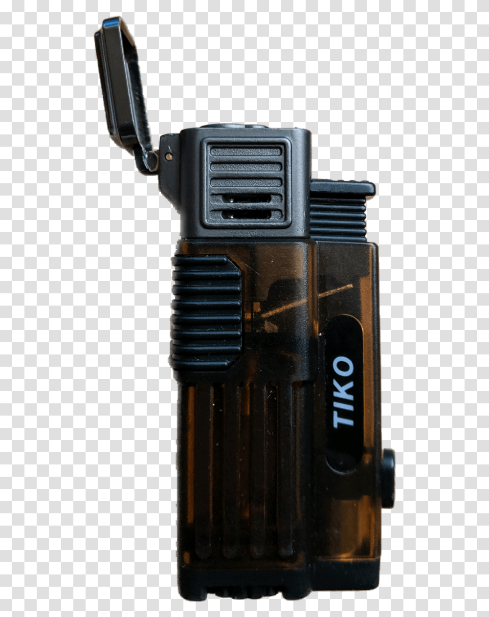 Tiko 3 Flame Refillable Butane Jet Lighter Airsoft Gun, Camera, Electronics, Machine, Projector Transparent Png