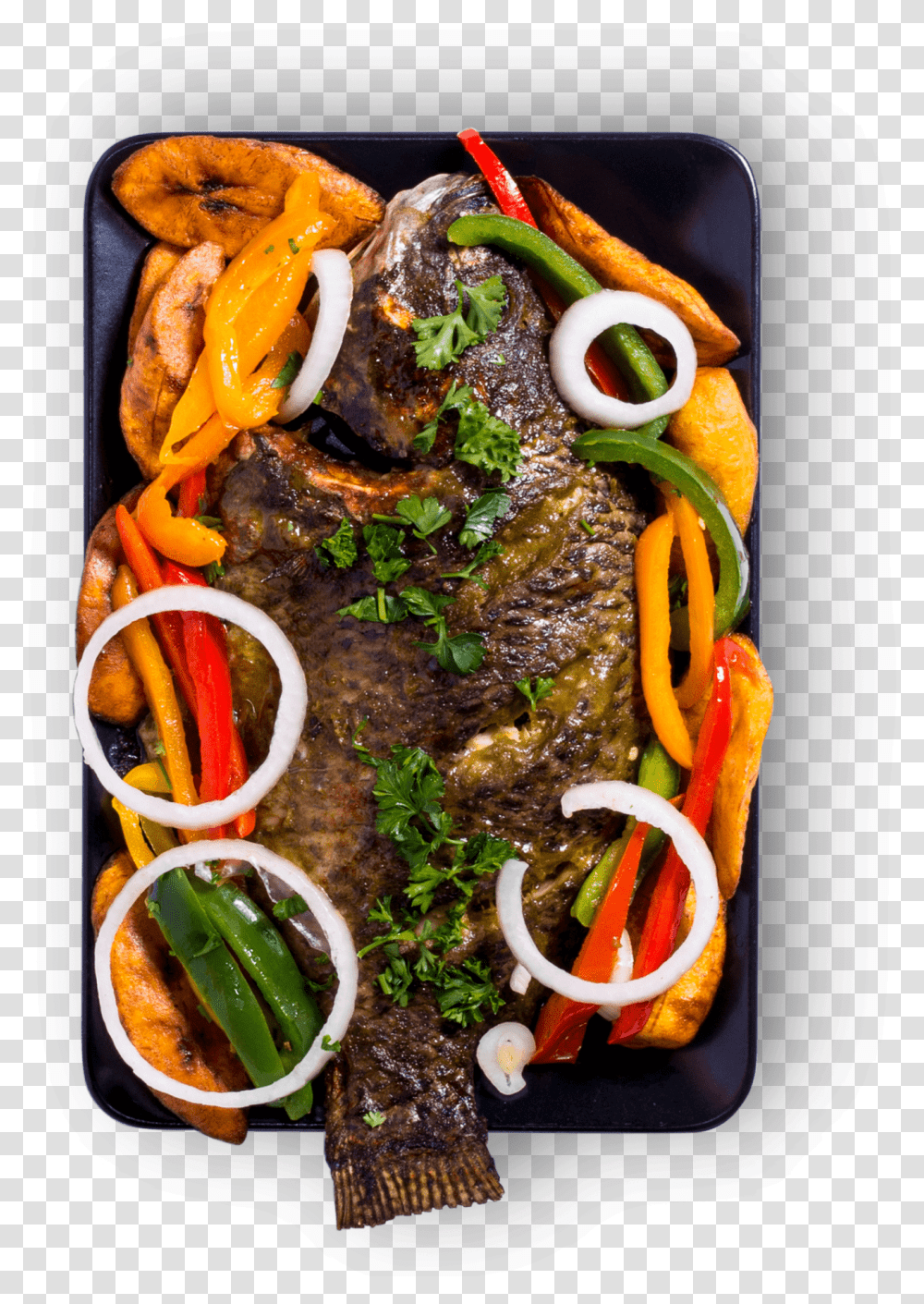 Tilapia Fish With Plantains, Food, Noodle, Pasta, Lobster Transparent Png