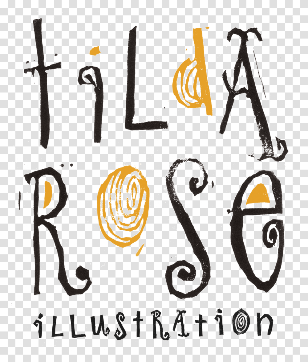 Tilda Rose Illustration Tilde, Text, Blackboard, Alphabet, Poster Transparent Png