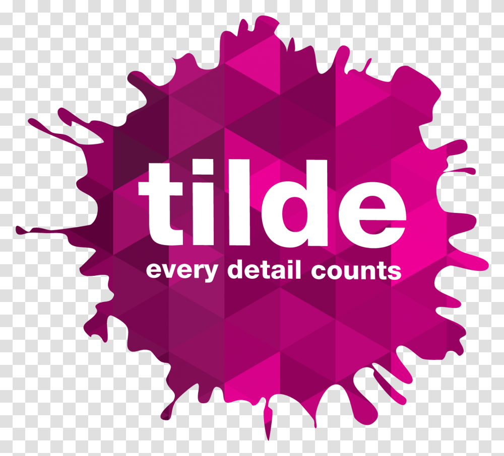 Tilde Graphic Design, Label, Purple Transparent Png