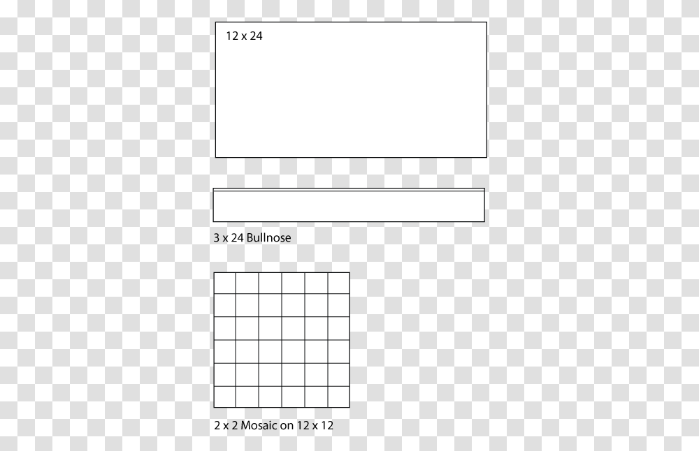 Tile Outline Tile, Word, Number Transparent Png
