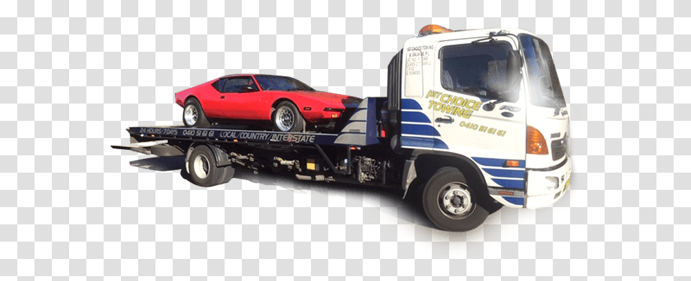 Tilt Tray Car Towing Sydney Cheapest 247 Tow Call 0410516 161 Commercial Vehicle, Transportation, Automobile, Truck, Tire Transparent Png