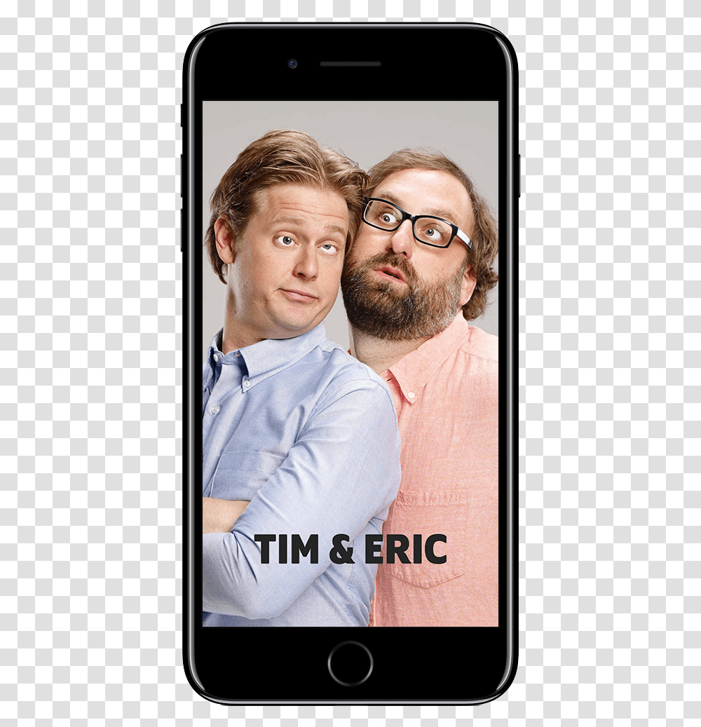 Tim Amp Eric For Ios Comedy Duo Tim Amp Eric, Glasses, Accessories, Face, Person Transparent Png