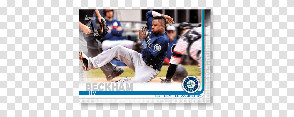 Tim Beckham 2019 Topps Baseball Update Series Traded Seattle Mariners, Person, People, Sport Transparent Png